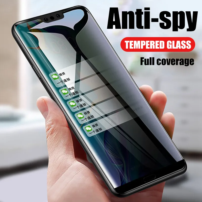 Anti Spy Stiklo Realme 8 7 6 5 Pro 6i 6s 8i 5s C21Y C25Y GT Neo2 Privacy Screen Protector KOLEGA A15 A53 A54 A55 5G A56 A94 A95