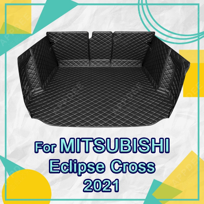 Auto Visu Bagažo Skyriaus Kilimėlis Mitsubishi Eclipse Kryžiaus 2021 Car Boot Padengti Trinkelėmis Vidaus Reikalų Raštas Priedai