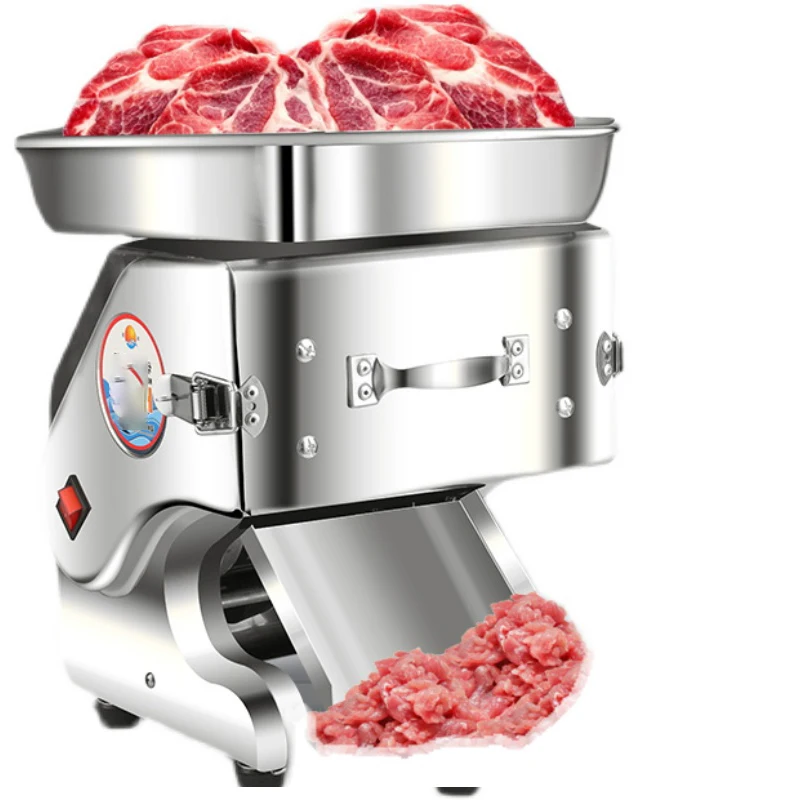 Elektros Mėsos cutter multi-funkcija nerūdijančio plieno peilis mėsos slicer komercinių elektros susmulkinti kubeliais mėsos griežinėliai