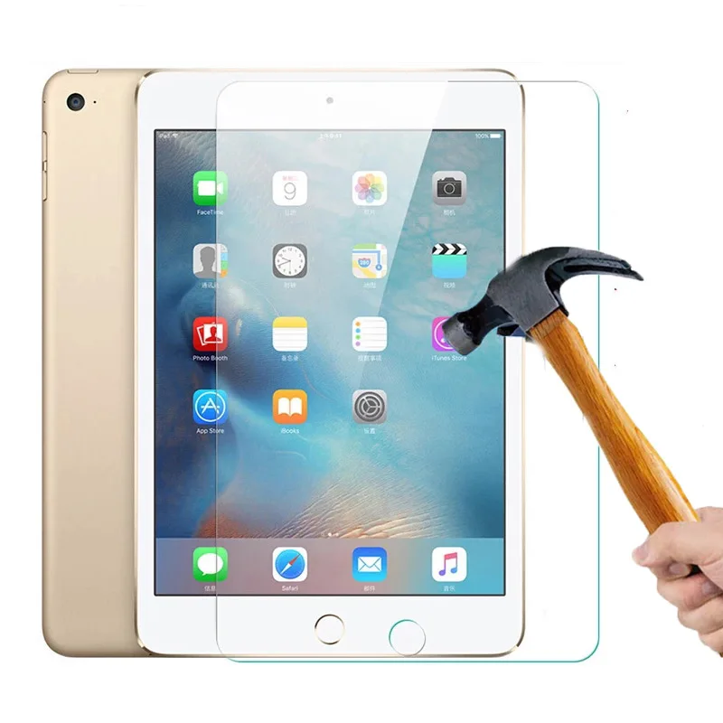 Grūdintojo Stiklo Plėvelė iPad Oro 1 2 9.7 Visu Screen Protector, Skirta 