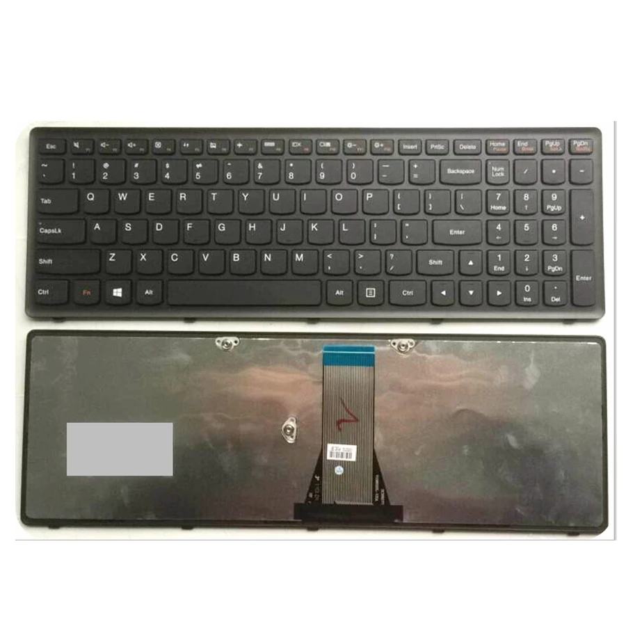 Nauja Klaviatūra LENOVO G500S G505S S500 Z510 Z505 MUMS nešiojamojo kompiuterio klaviatūra(NETELPA G500)