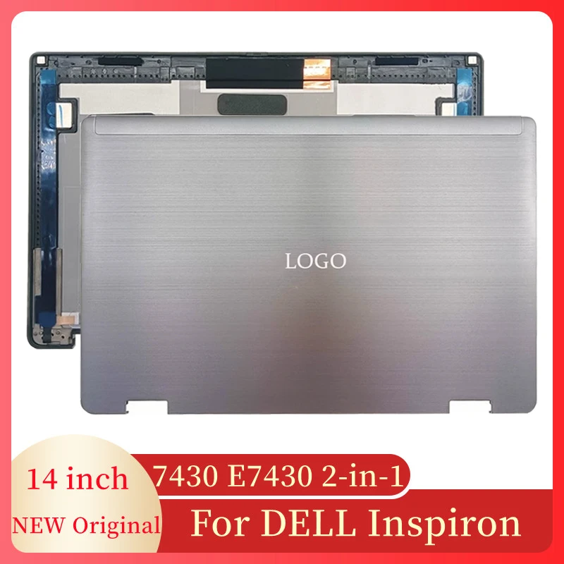 NAUJAS Originalus Nešiojamieji kompiuteriai Atveju DELL Inspiron 7430 E7430 2-in-1 Nešiojamas Rėmo LCD Back Cover Top Atveju 09NNM2 Sidabrinė