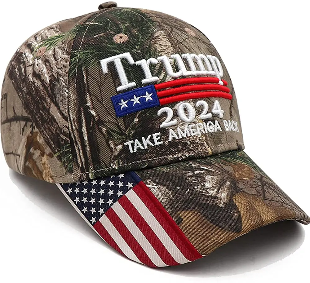 Trump 2024 Skrybėlę Donald Trump Skrybėlę Imtis Amerika Atgal MAGA JAV Siuvinėjimo Reguliuojamas Beisbolo kepuraitę