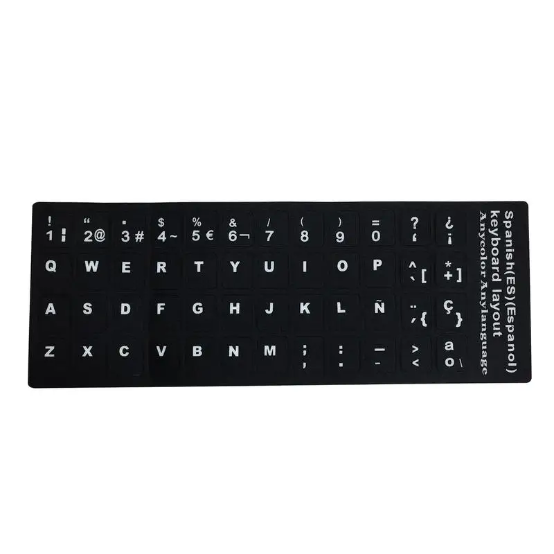 Vokietijos Klaviatūros Lipduko Pakeitimas ilgalaikį Nešiojamojo kompiuterio Klaviatūros Lipdukai, rusų, ispanų, prancūzų, arabų, Japonų Klaviatūros Išdėstymas